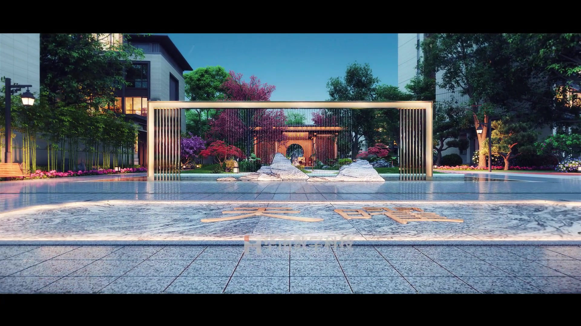 龙光天曜地产三维动画宣传片 | 匠心筑梦 · 城市蓝湾生活图景