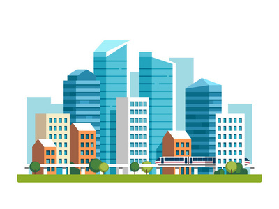都市剪影 房地产与建筑工程的视觉叙事
